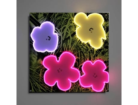 LED DECOR YELLOWPOP ANDY FLOWERS