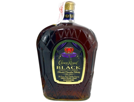 Whisky CROWN ROYAL CANADIAN Blended Crown Royal Canadian Black (1 L - 1 unidade)