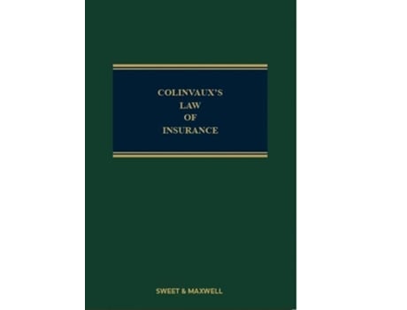 Livro Colinvauxs Law of Insurance de Robert M Merkin (Inglês - Capa Dura)