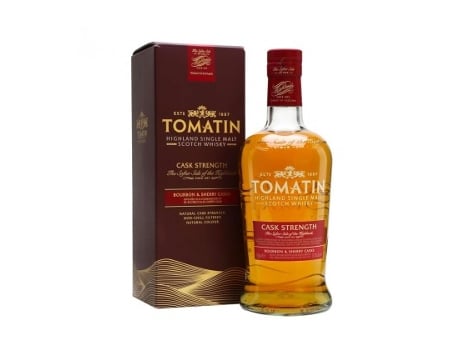 Tomatin Single Malt Whisky Barril Força + Caixa TOMATIN DESTILERY