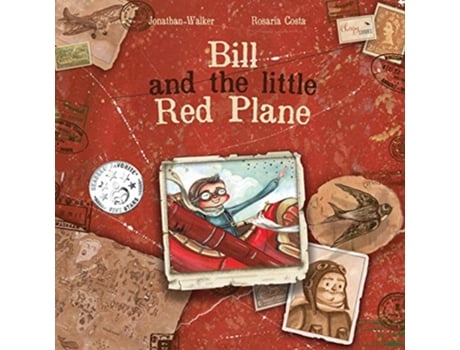 Livro Bill and the Little Red Plane de Jonathan Walker (Inglês)