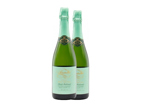 Espumante SANTALBA Viura Brut Nature Rioja Reserva (0.75 L - 2 Unidades)