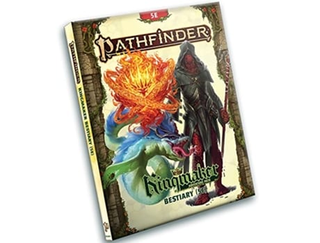 Livro Pathfinder Kingmaker Bestiary de Jeremy Corff, Robert J Grady et al. (Inglês - Capa Dura)