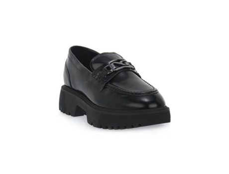 Mocassins de Mulher NERO GIARDINI College Pele Preto (39)