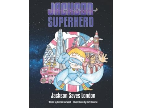 Livro Jackson Saves London de Darren Garwood (Inglês)