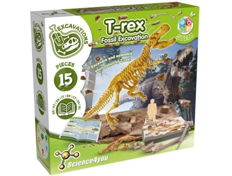 Jogo Educativo SCIENCE4YOU Projetor Dinossauros (Idade Minima: 4 anos)