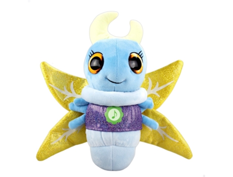 Glowies Plush com luz e som para dormir na cor azul