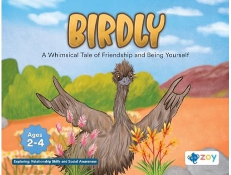 Livro Birdly A Whimsical Tale of Friendship and Being Yourself de Zoy LLC (Inglês)