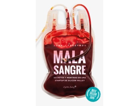 Livro Mala Sangre de John Carreyrou (Espanhol)