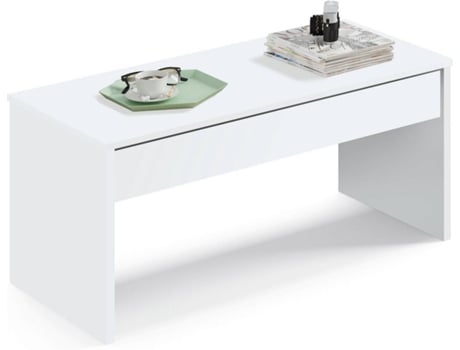 Mesa de Apoio MUEBLES PITARCH (Branco - Melamina - 47x100x50 cm)