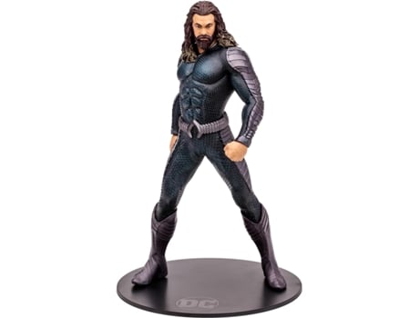 Figura Aquaman com Stealth Suit Aquaman e O Reino Perdido Dc Megafig 30 Cm