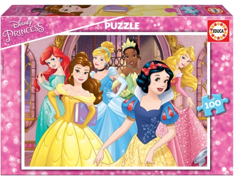 Jogo de Tabuleiro EDUCA Superpack Disney Princess (Idade Mínima: 3