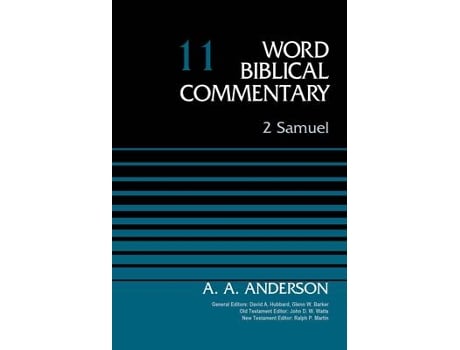 Livro 2 samuel, volume 11 de arnold a. anderson (inglês)