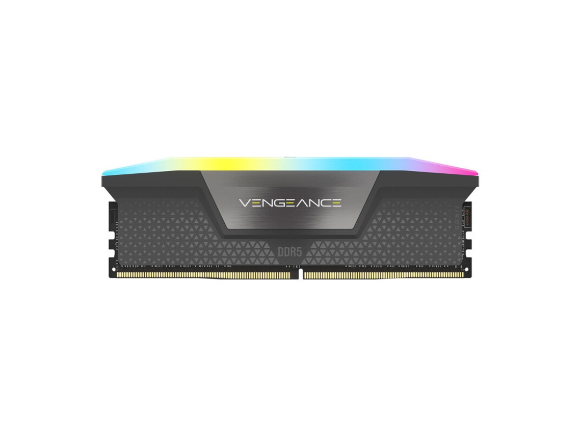 Memória RAM PC CORSAIR Vengeance RGB DDR5 6000 32GB (2X16G) | Worten.pt