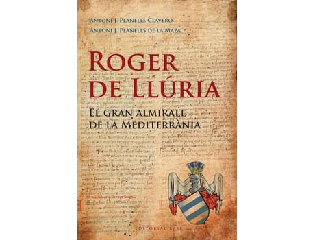 Livro Roger De Llúria de Antoni J. Planells Clavero (Catalão)