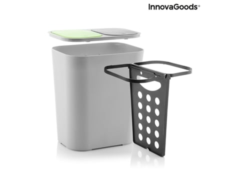 Caixote de Lixo para Reciclagem Denox 65 L Verde (2 Unidades) - NAcloset