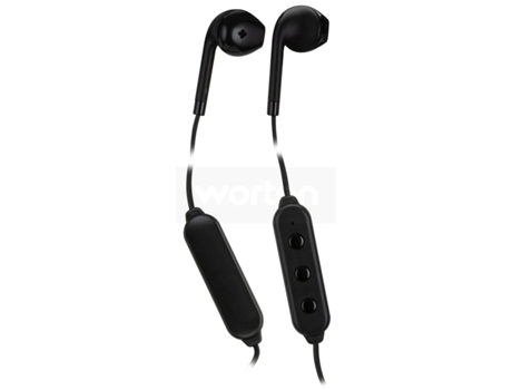 Auriculares Bluetooth  II (In Ear - Microfone - Preto)