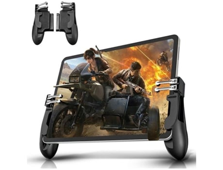 Gamepad Móvel para Ipad [Operação de Seis Dedos] Gamepad Móvel com Suporte Giratório de 360 Â??Â??° Game Trigger Pubg Trigger Joystick Controll