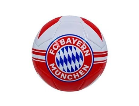 Bola Bayern de Munique Grande Branca e Vermelha 77938 BAYERN MUNICH