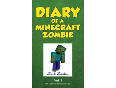 Livro Diary of a Minecraft Zombie Book 1 A Scare of a Dare de Zack Zombie (Inglês - Capa Dura)