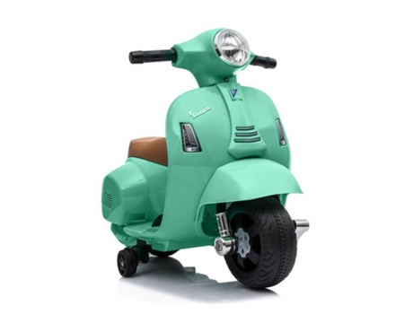 Vespa Mini Scooter alimentada com bateria Verde