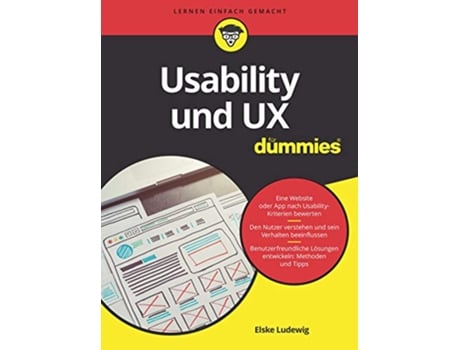 Livro Usability und UX für Dummies Nutzerfreundliche Webseiten erstellen gutes Webdesign Für Dummies de Elske Ludewig (Alemão)