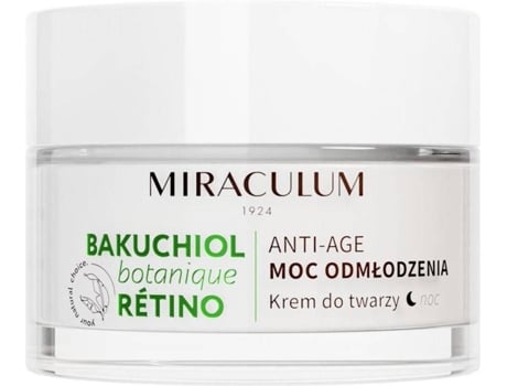 Creme de Rosto MIRACULUM Bakuchiol Moisturising And Firming Anti-Wrinkle Day Cream (50 ml)