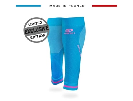 Collants de Compressão BV SPORT (Unissexo - Azul - S+)