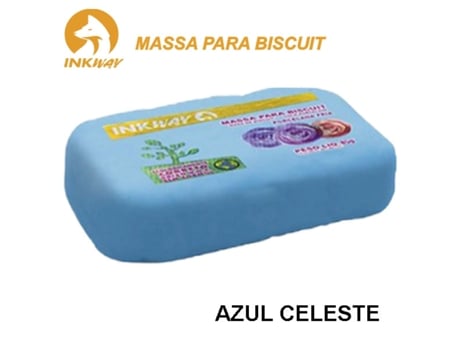 Massa Biscuit INKWAY Azul Celeste 85Gr