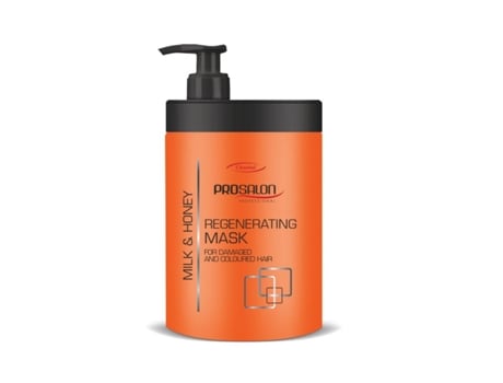 Máscara CHANTAL Prosalon Regenerador para cabelos coloridos danificado e Máscara Regenerador cabelo Milk and Honey 1000g