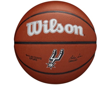 WILSON Team Alliance San Antonio Spurs Ball Wtb3100Xbsan Unissex Bolas de Basquete Marrom 7 Eu