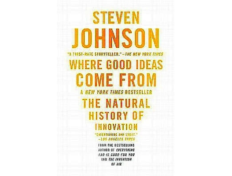 Livro Where Good Ideas Come From de Steven Johnson (Inglês)