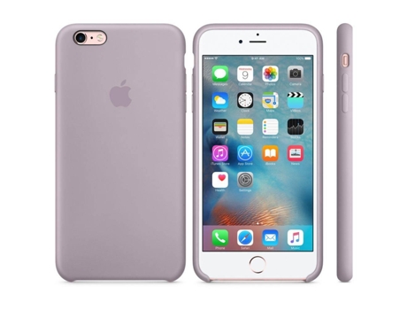 Capa Apple Iphone 6s Plus Silicone Roxo Wortenpt