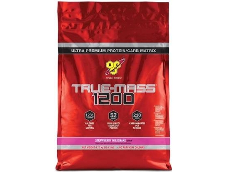 Chá BSN True Mass De Morango (4730 g)