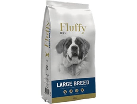 Ração para Cães FLUFFY (18 kg - Seca - Adulto - Sabor: Aves)