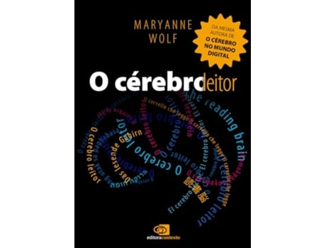 Livro O Cérebro Leitor de Maryanne Wolf (Português)