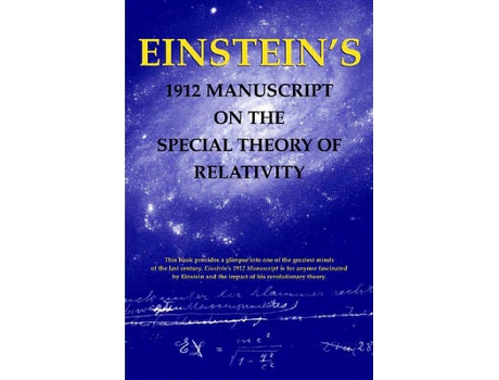 Livro einstein's 1912 manuscript on the theory of relativity: a facsimile de compiled by edmond j safra (inglês)