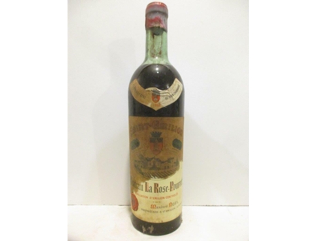 Vinho Tinto CHÂTEAU LA ROSE-POURRET 1962 (75 cl - 1 unidade)