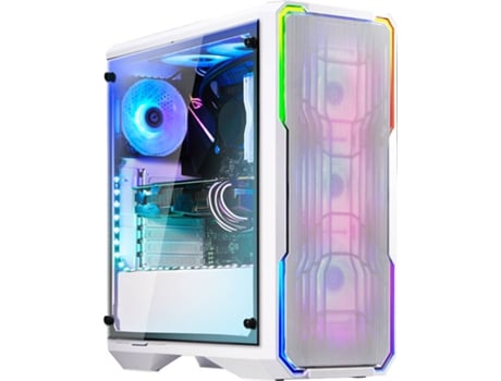 BitFenix Enso Mesh Semitorre ATX Vidro Temperado RGB Branca