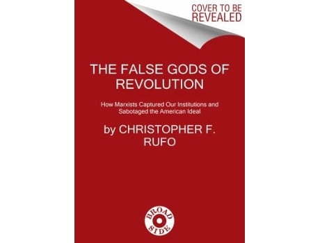 Livro america's cultural revolution de christopher f. rufo (inglês)