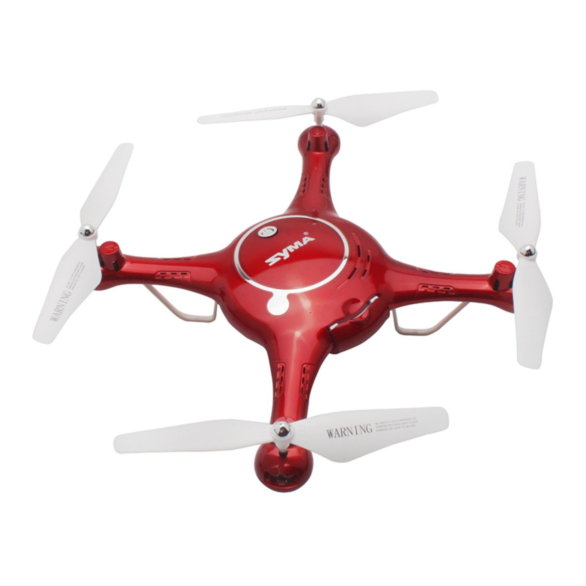 Drone SYMA X5UW-D (HD - Autonomia: Até 10 min - Vermelho) | Worten.pt