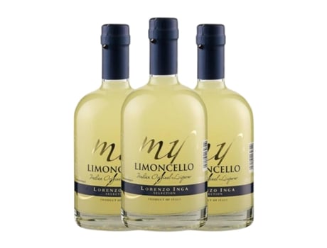 Licores INGA My Limoncello Piedmont Garrafa Medium (0.5 L - 3 Unidades)