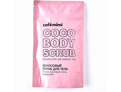 Cafe Mimi Coco Body Scrub Coconut Pink Salt Passion Fruit 150Gr