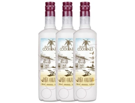 Licor LICORS TIR Licors Tir Piña Colada Easy (0.7 L - 3 unidades)