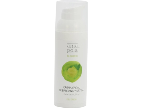 Creme de Rosto AMAPOLA Hidratante De Bardana E Urtiga (50 ml)