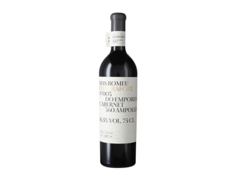 Vinho MAS ROMEU Contrafort 003 Cabernet Sauvignon Empordà (0.75 L - 1 Unidade)