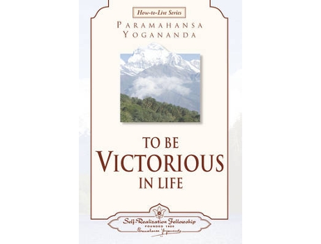 Livro to be victorious in life de paramahansa yogananda (inglês)