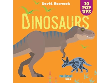 Livro Dinosaurs de David Hawcock (Francês - Capa Dura)