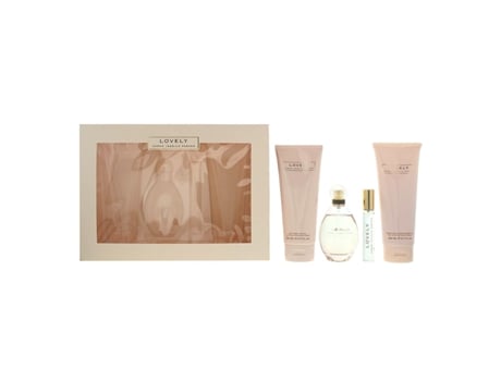 Conjunto de Perfume Mulher Sarah Jessica Parker Lovely 4 Peças