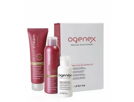 Conjunto de Cabeleireiro Inebrya Ogenex & Pro-Color 3 Peças